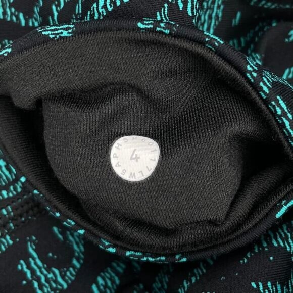 Lululemon Wunder Under Low-Rise Tight Luxtreme In Thrive Viridian Green Black 4 - Picture 6 of 9